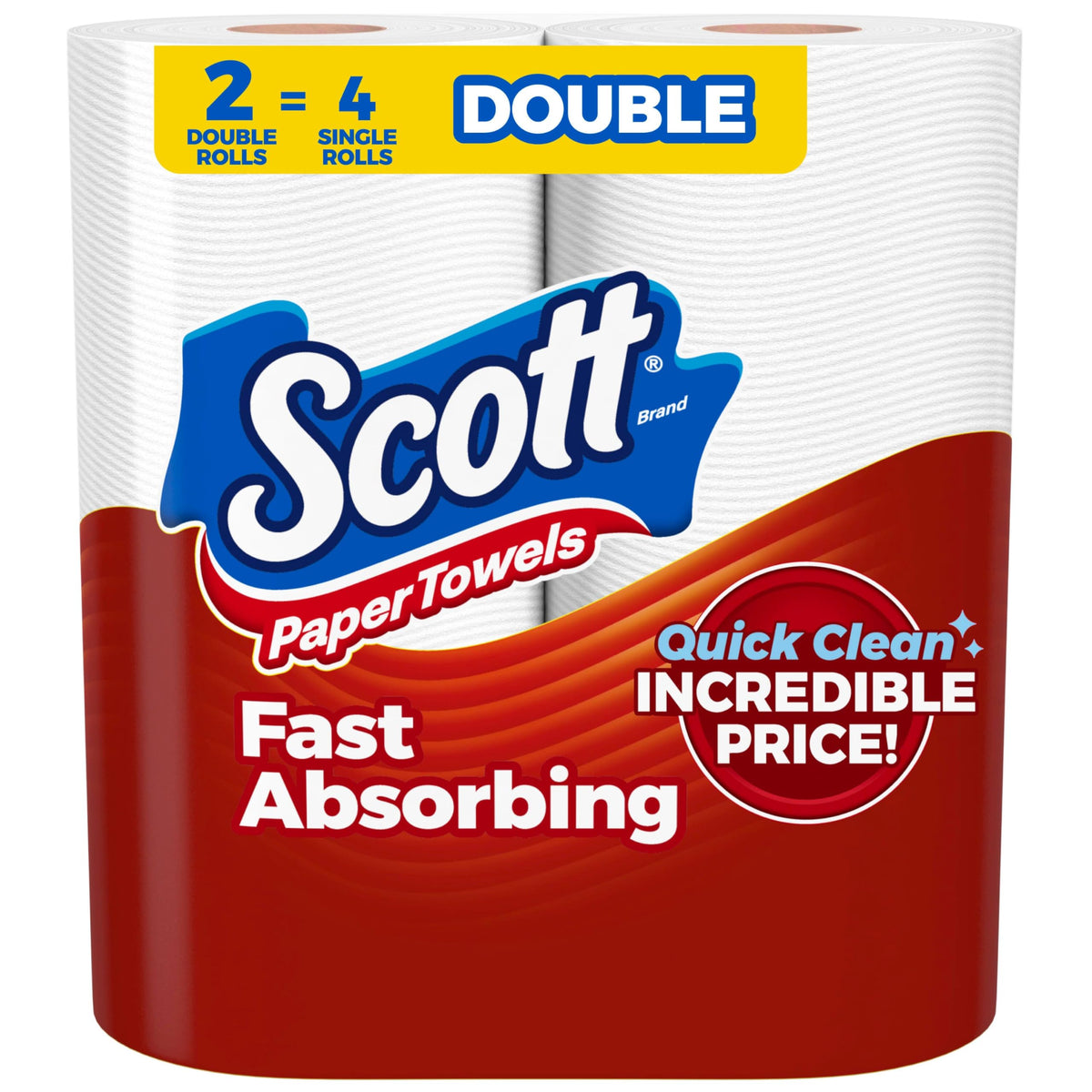 Scott Paper Towels provide quick clean solutions with fast absorbing power. Perfect for daily use, available at Curat Cart.