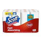 Premium imported Scott Paper Towels offer fast absorbing sheets, perfect for quick clean-ups. Available at Curat Cart.