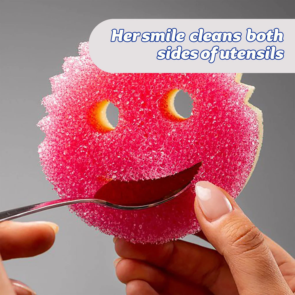The Scrub Daddy Sponge offers dual-sided cleaning, perfect for daily use. Available at Curat Cart for efficient kitchen cleaning.