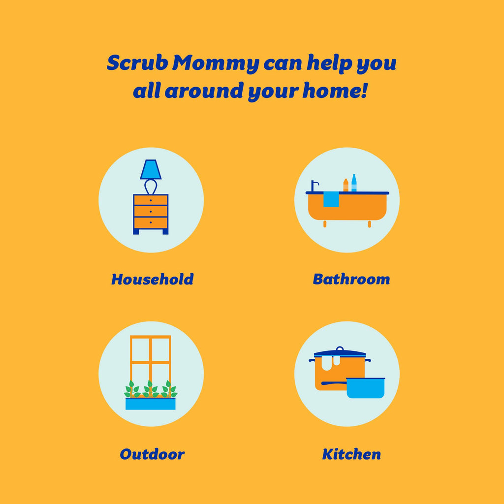 Explore versatile uses of Scrub Daddy Sponge in your home. Specially curated by Curat Cart for premium cleaning solutions.