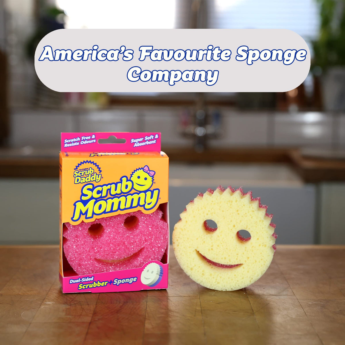 Elevate your cleaning with Scrub Daddy Sponge from Curat Cart, featuring dual-sided design for effective scrubbing. Perfect for daily use.