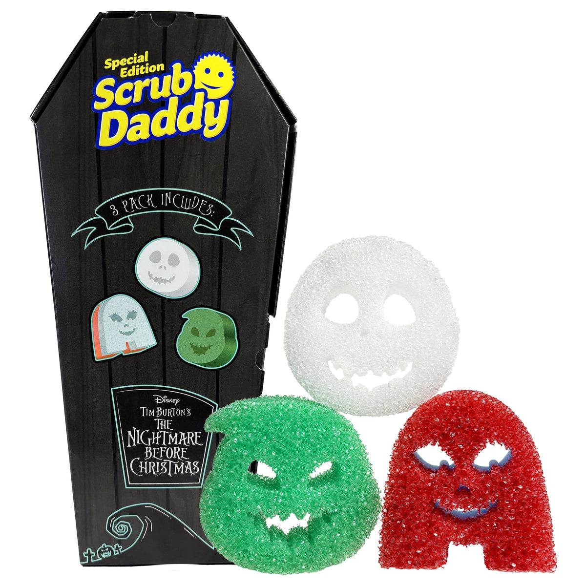 Discover the premium imported Scrub Daddy Scrub Mommy Special Edition, featuring fun Halloween designs, available at Curat Cart.