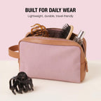 Authentic Scunci by Conair jaw claw clips displayed with a travel-friendly bag, perfect for daily wear and style.