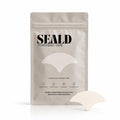 SEALD™ Forehead Tape pack with individual patches for wrinkle smoothing, designed for authentic skincare routines.
