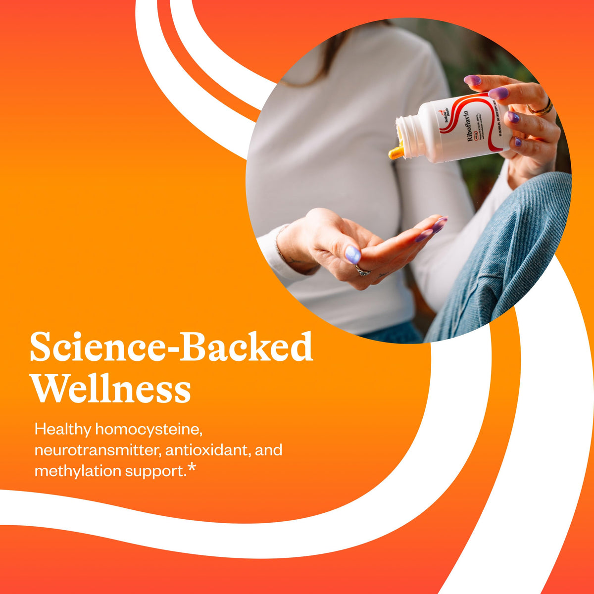Seeking Health Riboflavin 400 mg offers premium wellness support, specially curated by Curat Cart for your health needs.