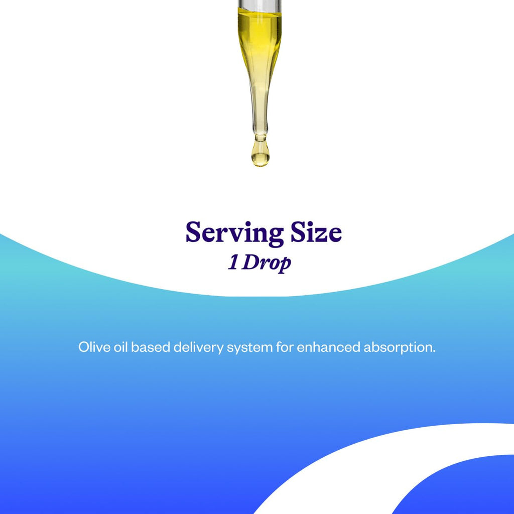 High-quality packaging of Seeking Health Vitamin D3 K2 Drops, featuring an olive oil delivery system for enhanced absorption. Available at Curat Cart.