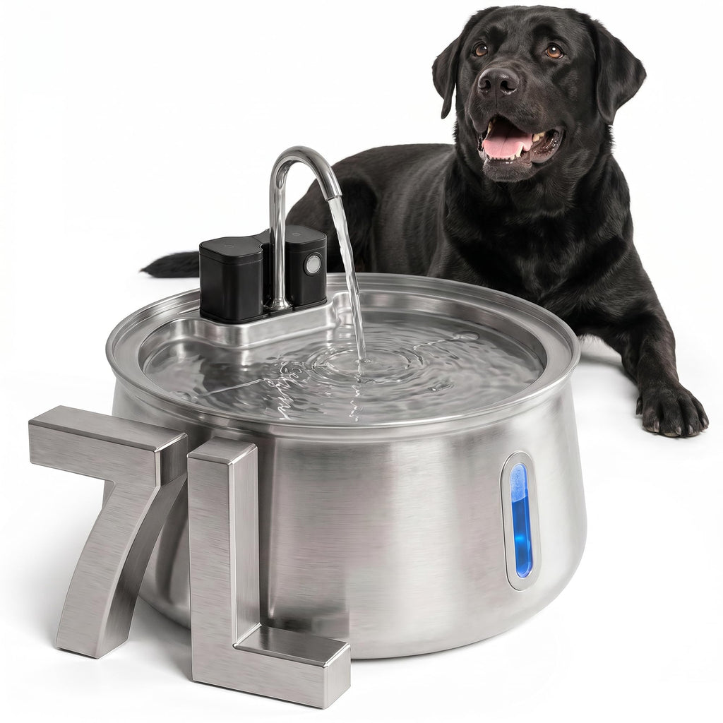 Elevate your pet's hydration with the Selene Wireless Doggy Fountain, a premium import available at Curat Cart, designed for style and functionality.