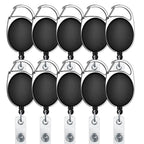 Premium imported Selizo retractable badge holders, perfect for professionals seeking convenience and style. Available at Curat Cart.