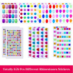 Enhance your crafts with Selizo Craft Gems Rhinestones Stickers, 658 pieces available at Curat Cart, 100% authentic in India.