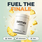 SEMEX Semen Volume Booster in official packaging, a premium dietary supplement from Curat Cart. Enhance volume and taste effectively.