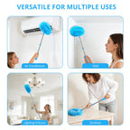 SetSail Ceiling Fan Cleaner effectively reaches high spaces with its versatile design, ensuring a high-quality clean. Available at Curat Cart.
