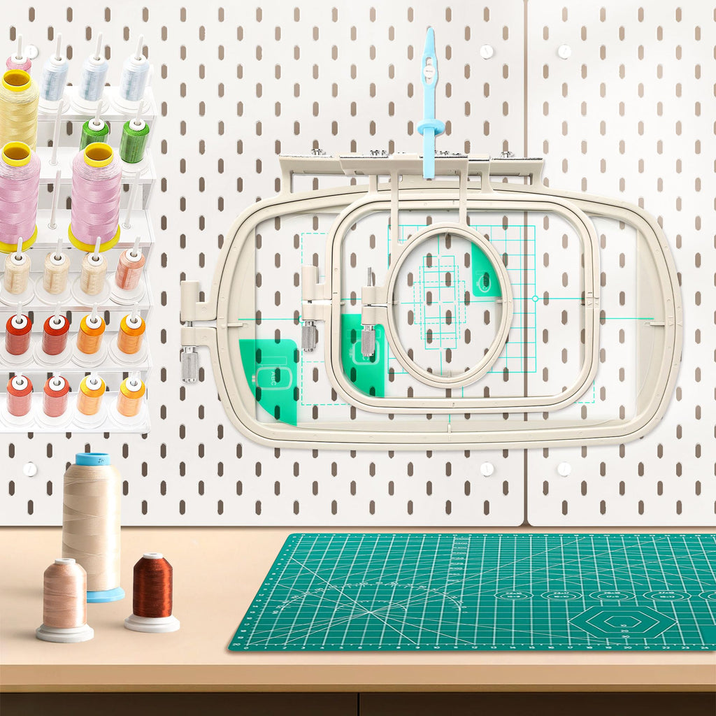 Discover the Sew Tech Embroidery Hoops Frame Set, a premium import perfect for your crafting needs, available at Curat Cart.