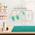 Discover the Sew Tech Embroidery Hoops Frame Set, a premium import perfect for your crafting needs, available at Curat Cart.