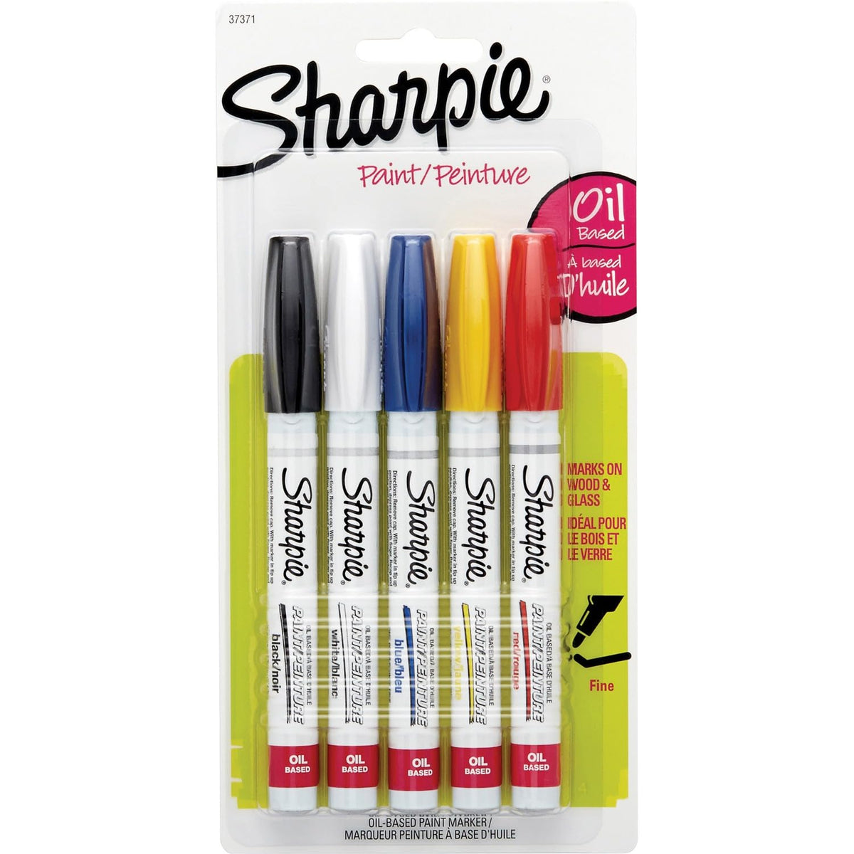 Discover premium imported Sharpie Oil-Based Paint Markers for vibrant designs. Perfect for wood, glass, and more at Curat Cart.