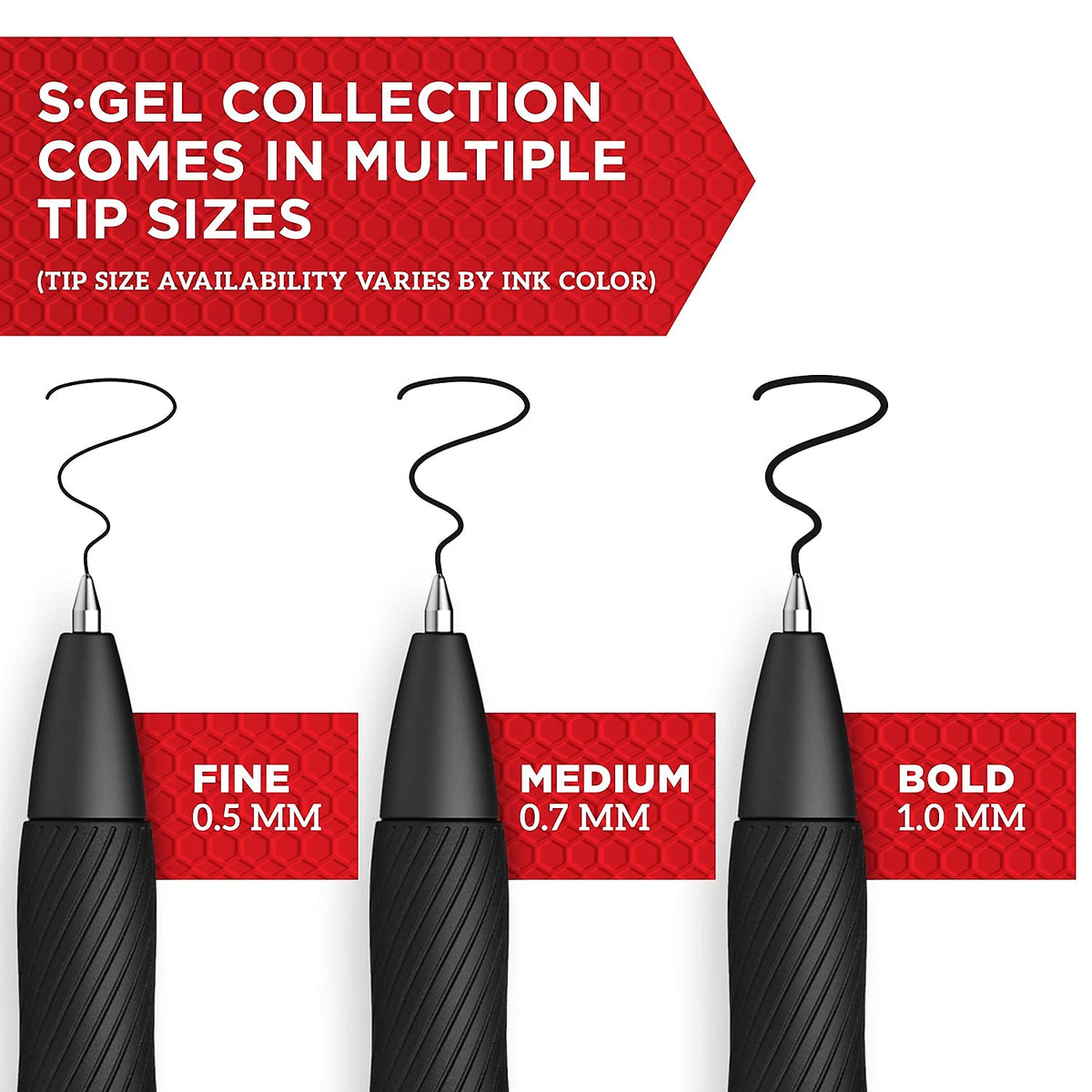 Discover Sharpie S-Gel Bold Point Pens, 100% Authentic and available at Curat Cart, designed for smooth writing in India.