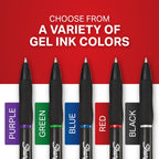 Sharpie S-Gel Gel Pens available in five vibrant colors. 100% Authentic and available in India at Curat Cart.