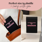 Shoprotik Affirmation Cards in sleek packaging, perfect for on-the-go inspiration. Available at Curat Cart.
