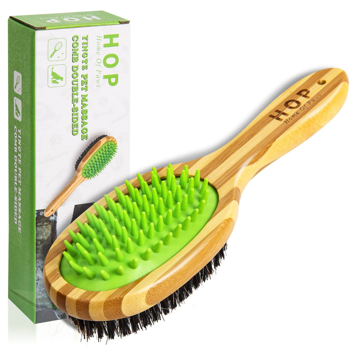 Discover the premium imported Short Hair Dog Brush from Curat Cart, designed for effective grooming and massaging your pet's coat.