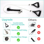 Shoulder Pulley for Therapy with soft grip handle, perfect for daily use and rehabilitation. Available at Curat Cart.