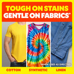 Shout In-Wash Stain Remover offers premium imported stain-fighting power, gentle on fabrics like cotton, synthetic, and linen. Available at Curat Cart.
