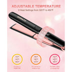 SHRATE Flat Iron with 9 heat settings for all hair types, available in India. Order online for sleek, straight hair!