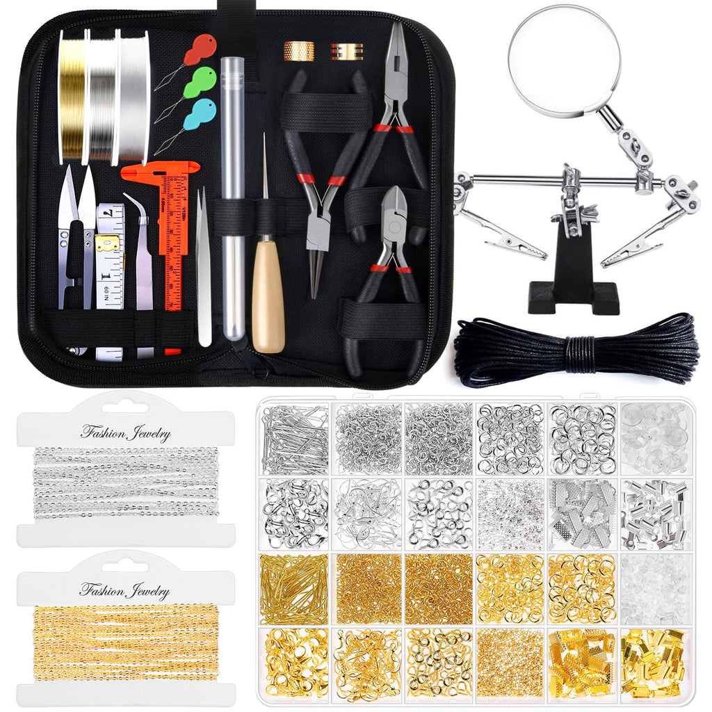 Explore the Shynek Jewelry Making Supplies Kit, a premium import with essential tools and materials, available at Curat Cart.