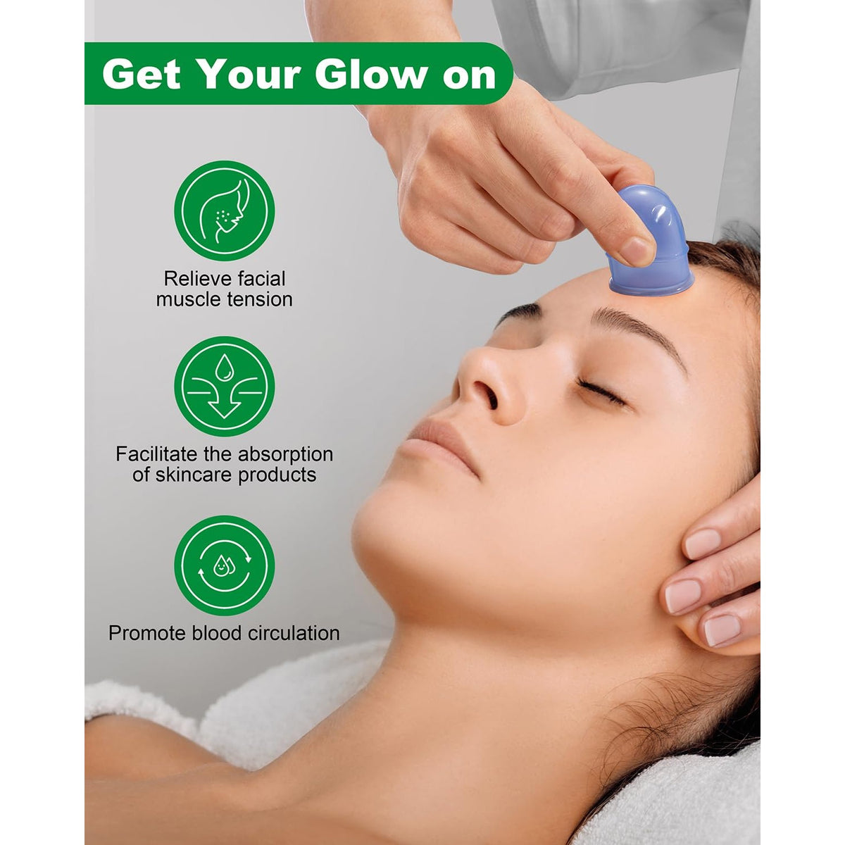 Experience the rejuvenating benefits of Silicone Cupping Therapy Set, perfect for daily use. Available at Curat Cart.