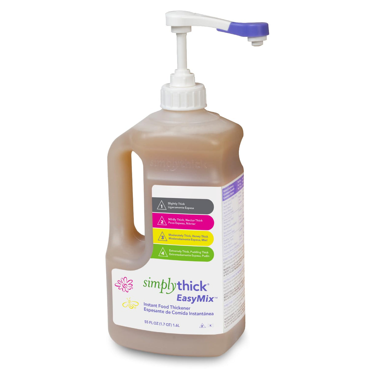 SimplyThick EasyMix Gel Thickener, a premium import ideal for enhancing food texture, available at Curat Cart.