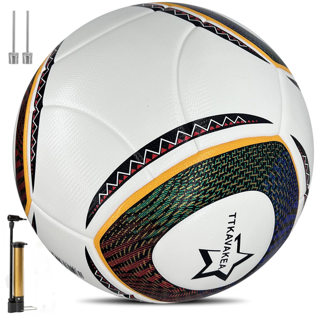 Experience the quality of this premium imported Soccer Ball made of waterproof PU leather, available at Curat Cart for enthusiasts.