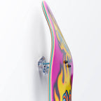Premium Clear Skateboard Wall Mount displaying high-quality finish, perfect for showcasing your skateboard. Available at Curat Cart.
