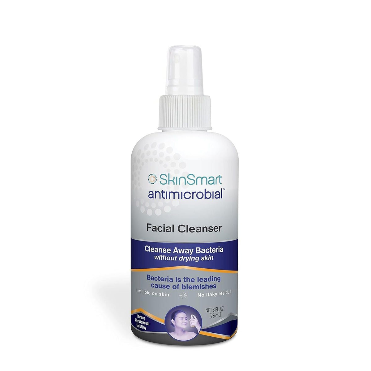 SkinSmart Facial Cleanser - Front Packaging & Bottle View | genuine imported stock available in India at Curat Cart