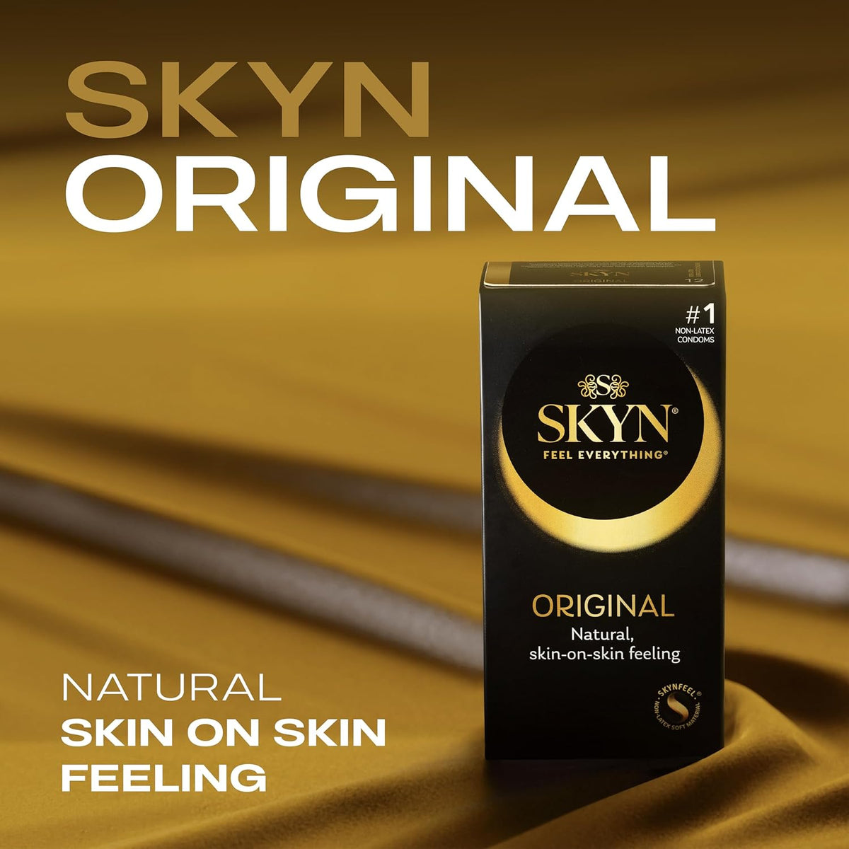 SKYN Original condoms offer a natural skin-on-skin feeling. Available in India, order online for discreet delivery.