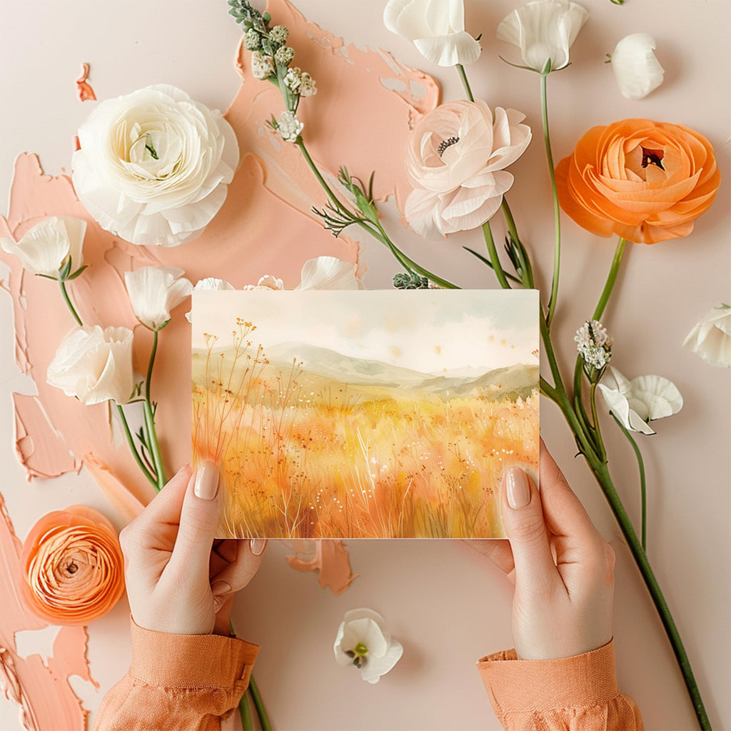 Experience the beauty of nature with SLAPAFLIFE Blank Greeting Cards, a premium import available at Curat Cart.