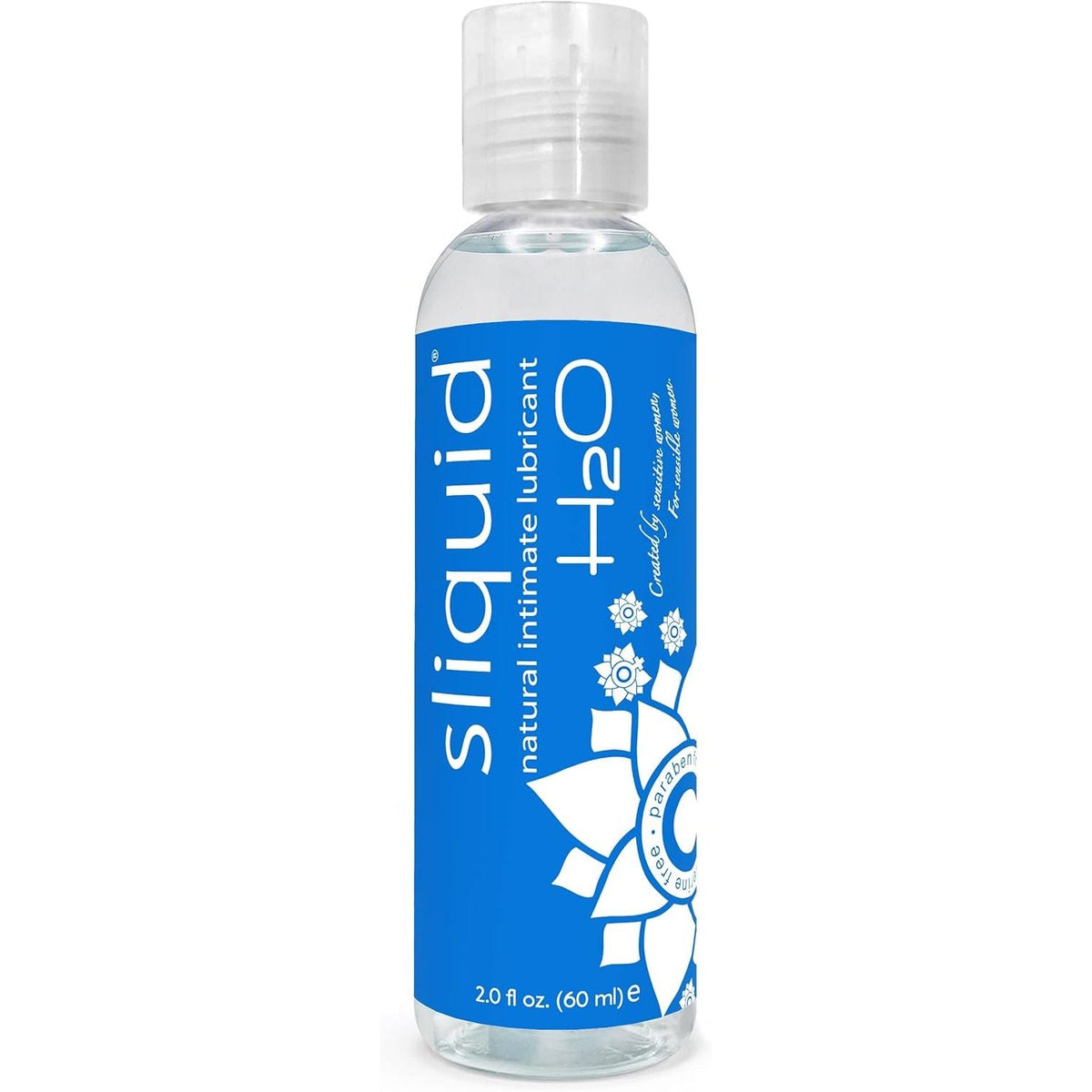 Premium imported Sliquid H2O water-based lube, perfect for enhancing intimacy and comfort in every experience.