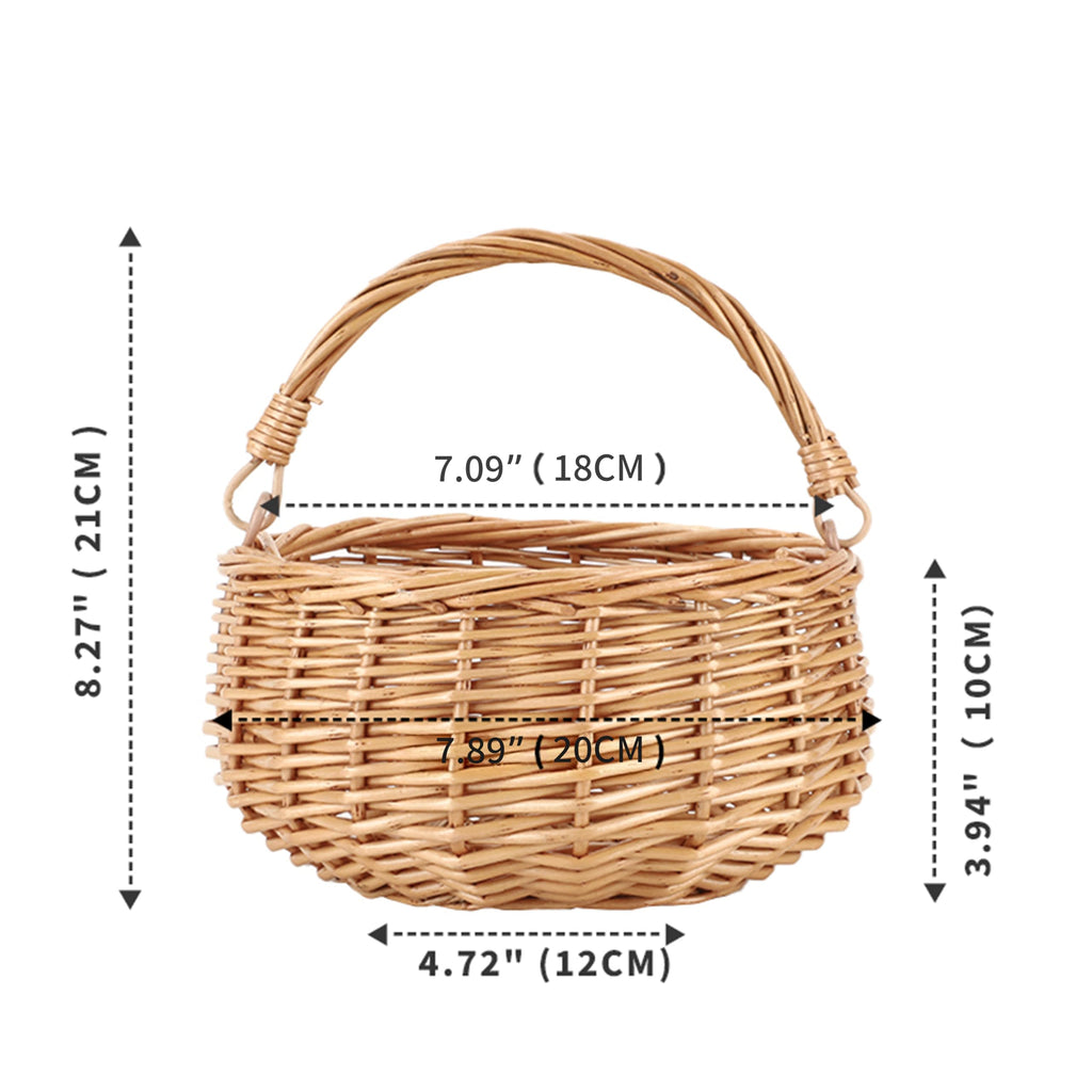 Discover the Wicker Picnic Basket with Handle, perfect for outdoor adventures. 100% Authentic, available at Curat Cart in India.