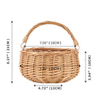 Discover the Wicker Picnic Basket with Handle, perfect for outdoor adventures. 100% Authentic, available at Curat Cart in India.