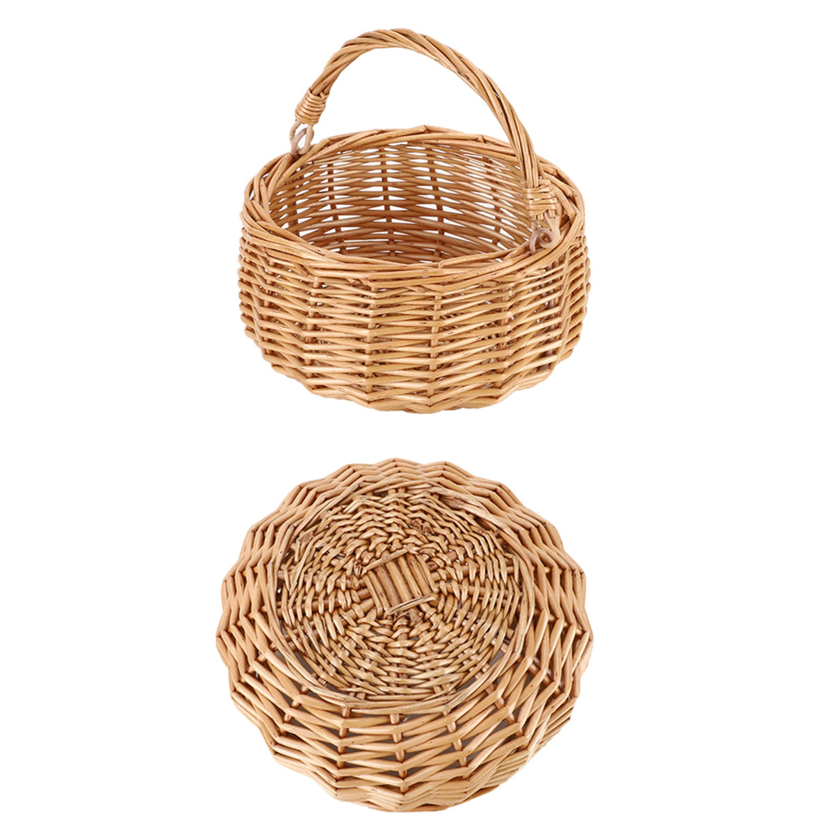 Discover the premium imported Wicker Picnic Basket with Handle, perfect for stylish outdoor dining. Available at Curat Cart.