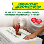 Timothy Hay packaged by hand with care, ensuring freshness. Perfect for your pet's daily nutrition from Curat Cart.