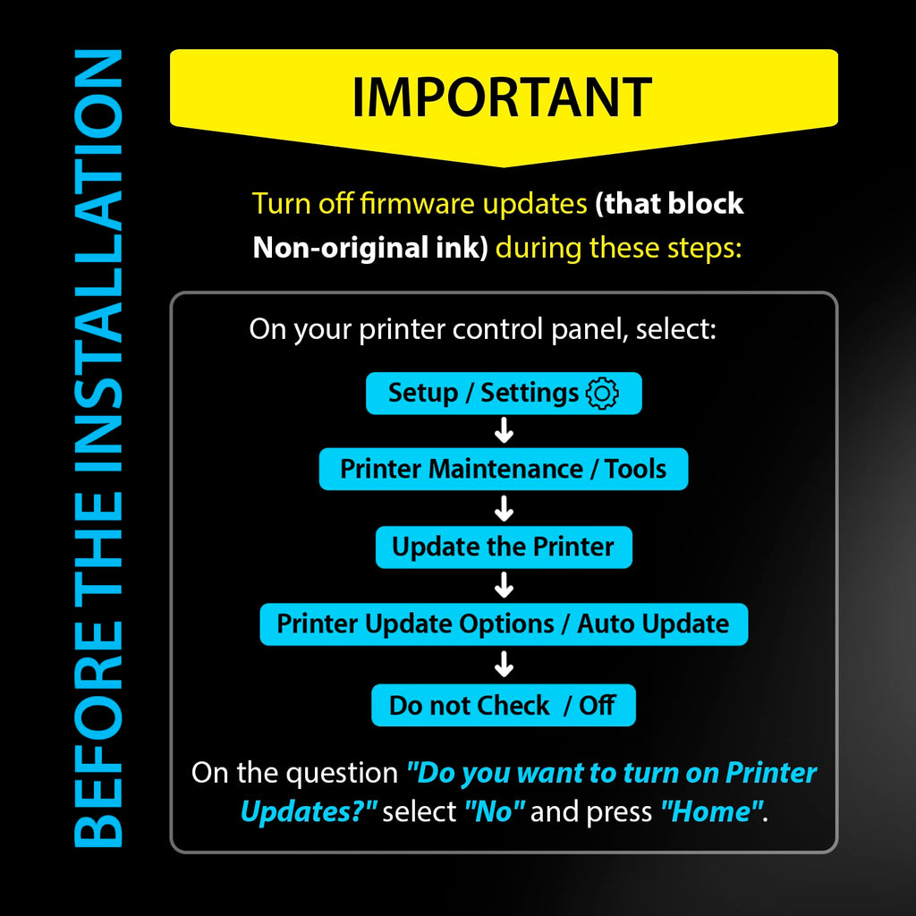Smart Ink Compatible Ink Cartridge installation guide, highlighting premium imported quality from Curat Cart for seamless printing experience.