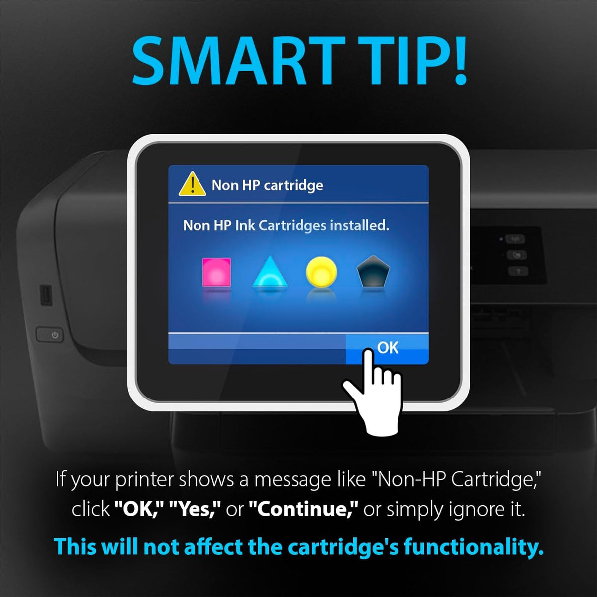 Discover the Smart Ink Compatible Ink Cartridge, a premium import that enhances your printing experience. Available at Curat Cart.