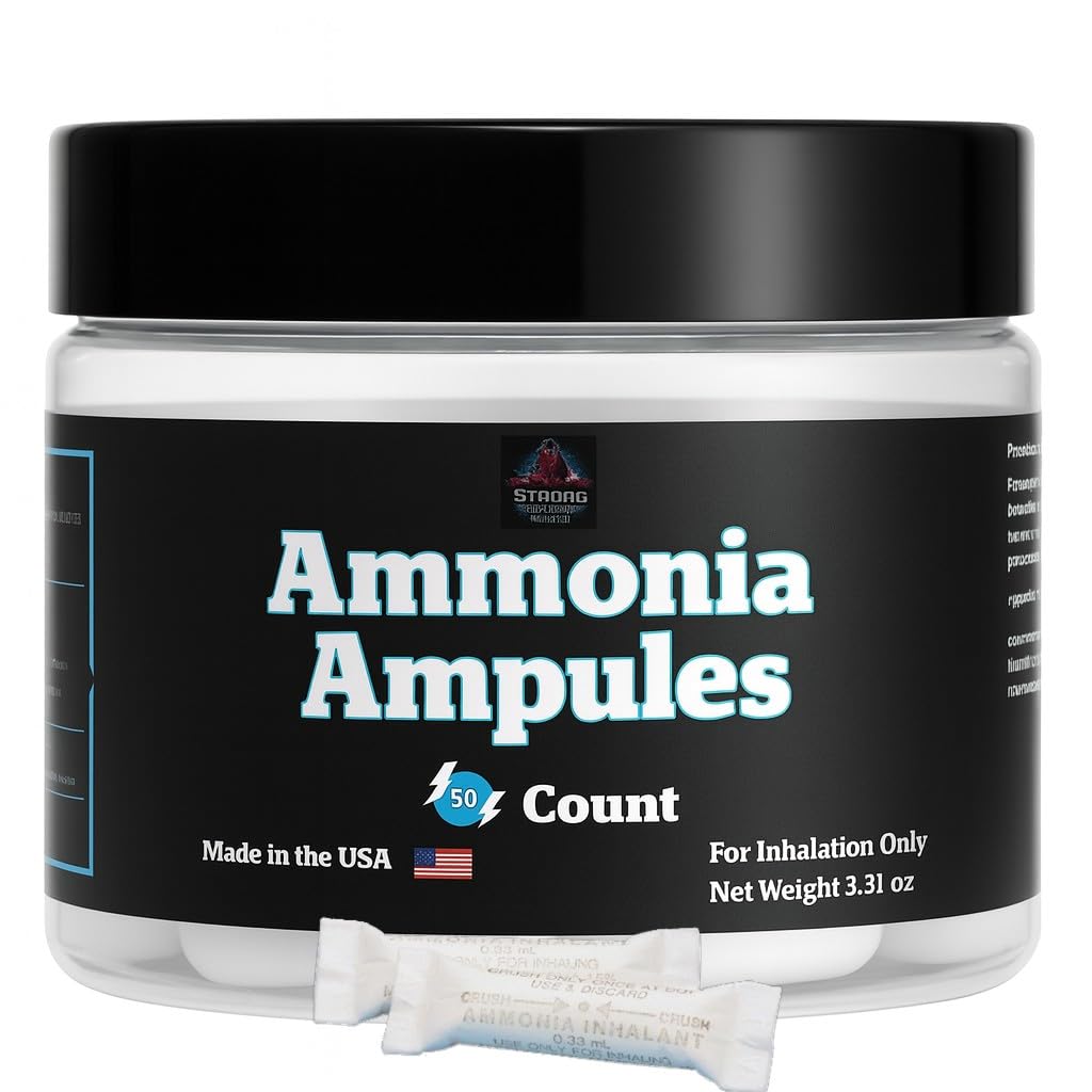Discover premium imported Smelling Salts First Aid in a sleek jar, ideal for quick inhalation and revitalization. Available at Curat Cart.