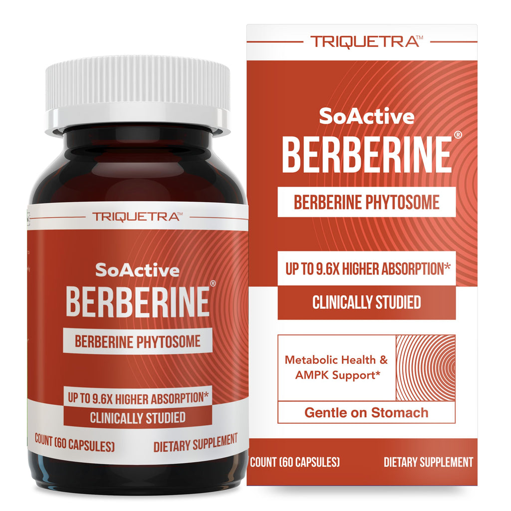 SoActive Berberine 550mg offers superior absorption for metabolic health. Premium import available at Curat Cart.