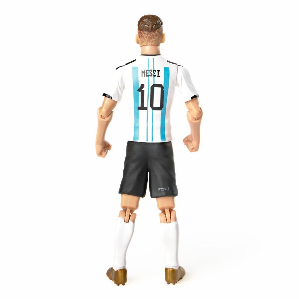 High-quality Lionel Messi action figure showcasing detailed design and official packaging at Curat Cart. Perfect for collectors.