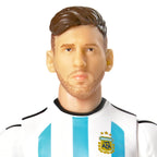 Lionel Messi action figure, exclusively curated by Curat Cart, showcases detailed features and authentic team attire.