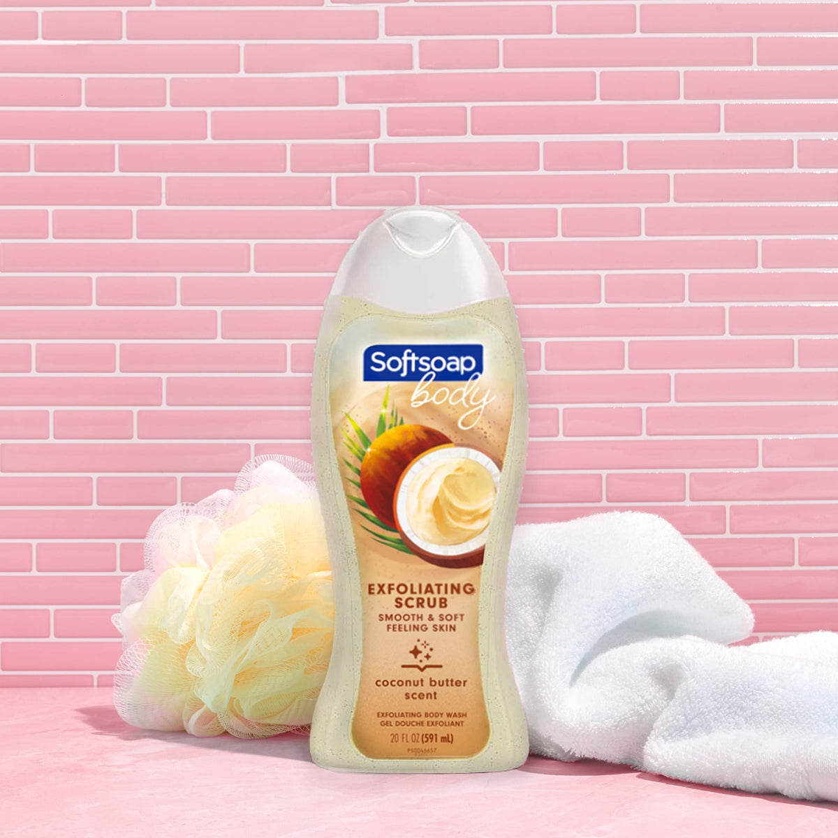 Shop Softsoap Exfoliating Scrub in Coconut Butter scent. Available online in India for smooth, soft skin.