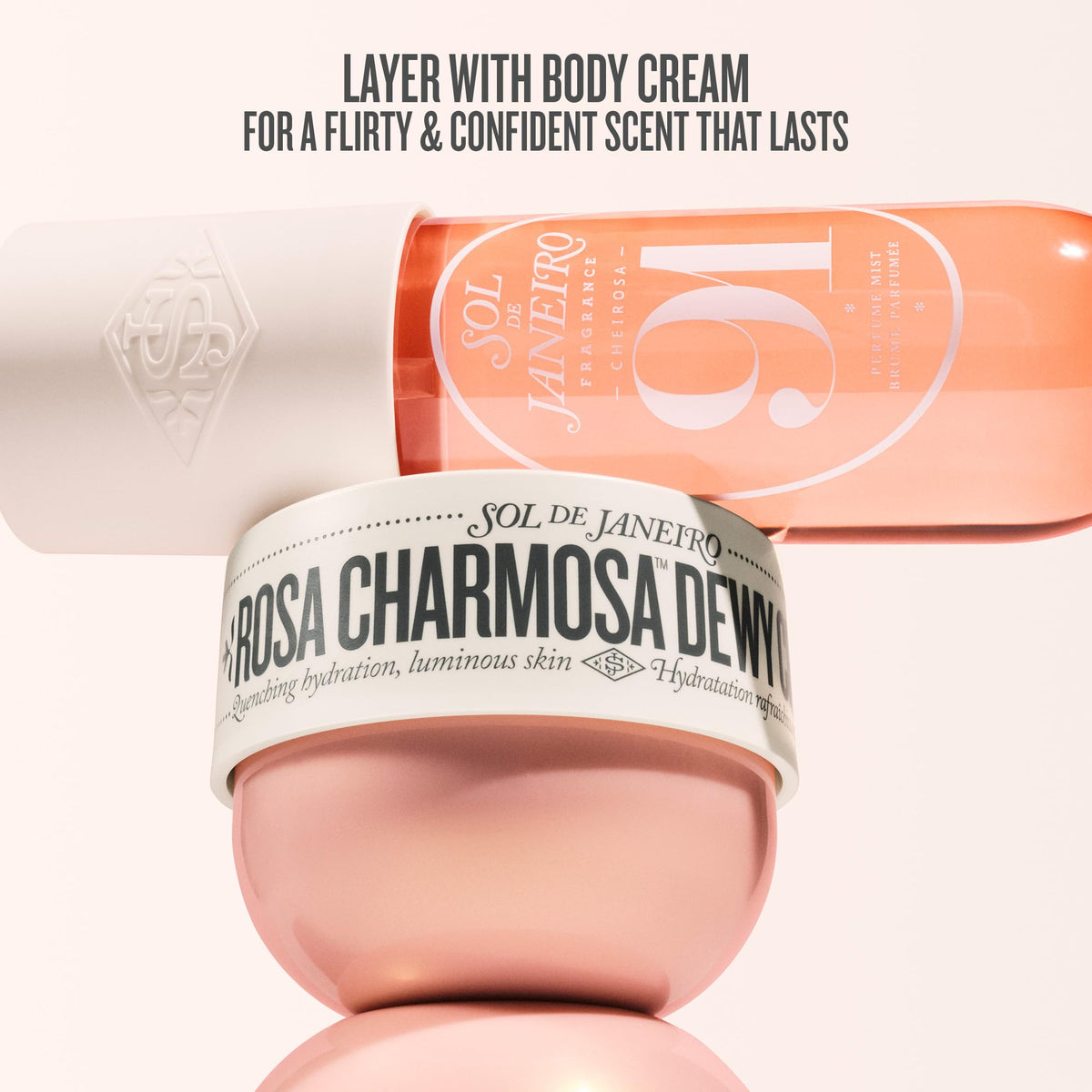 Experience the premium imported Sol de Janeiro Cheirosa 91 Perfume Mist, ideal for a flirty, confident scent. Available at Curat Cart.