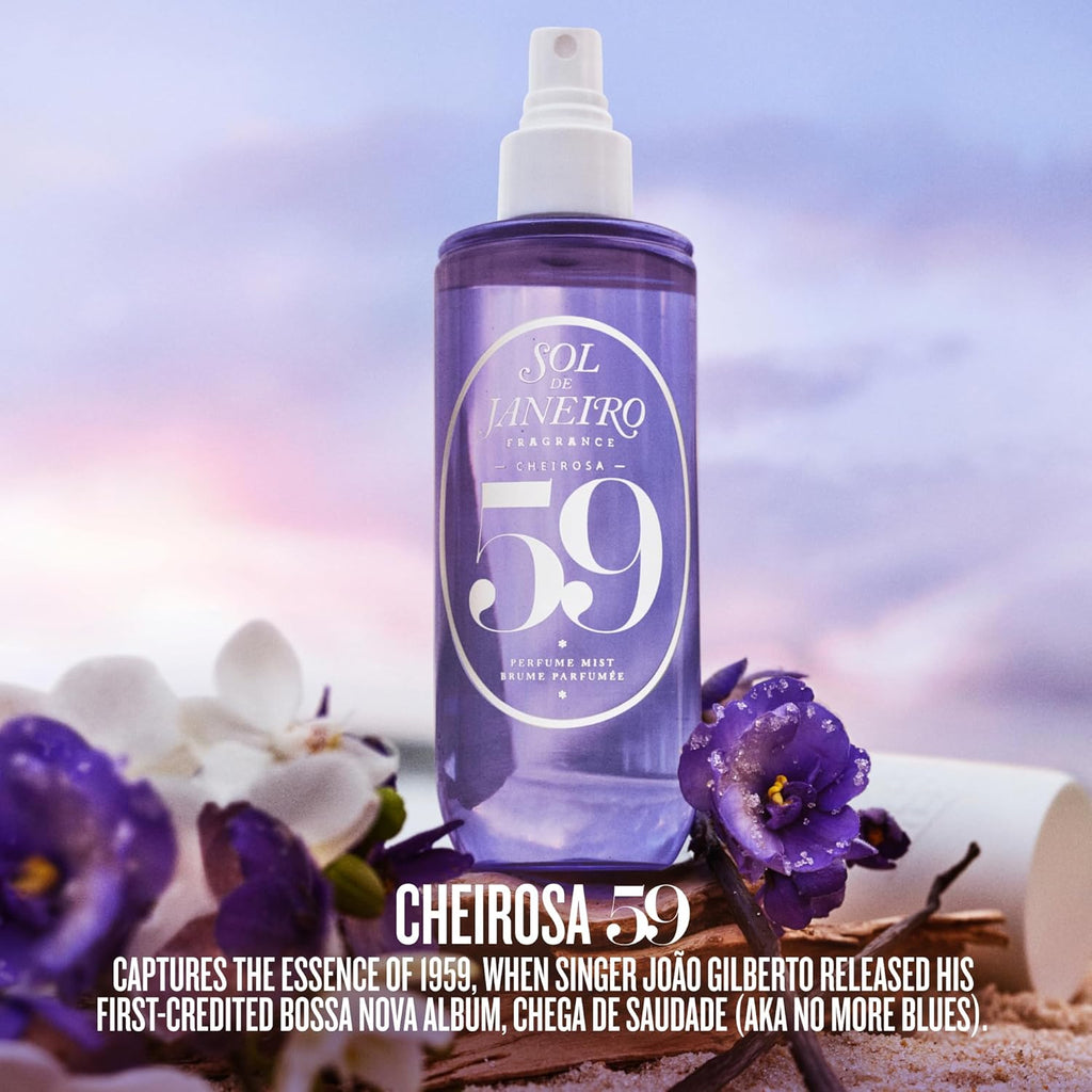 Sol de Janeiro Hair & Body Mist - Back Label & Ingredients Details | fast dispatch across India from Curat Cart