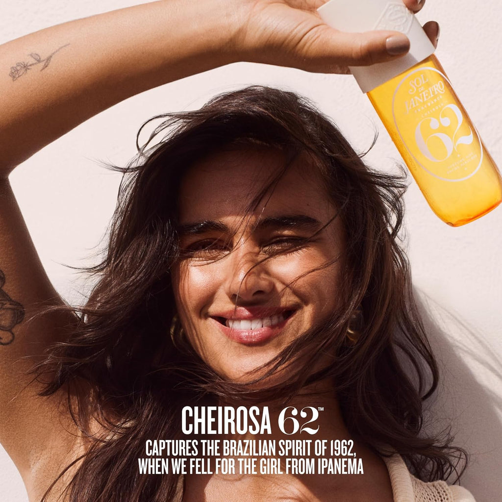 Sol de Janeiro Hair & Body Mist - Side Profile & Box Packaging | original imported packaging available on Curat Cart India