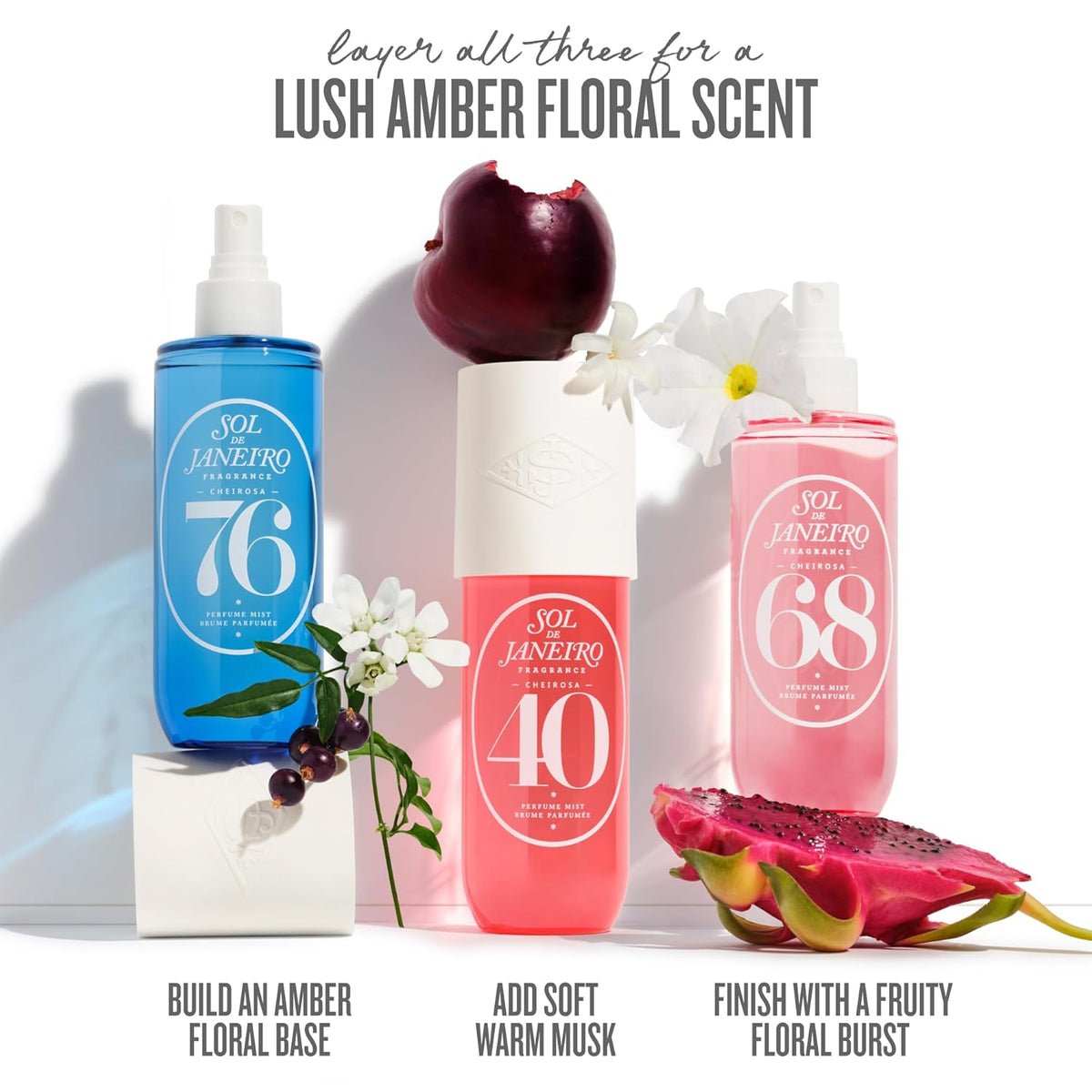 Sol de Janeiro Hair & Body Perfume - Back Label & Ingredients Details | fast dispatch across India from Curat Cart
