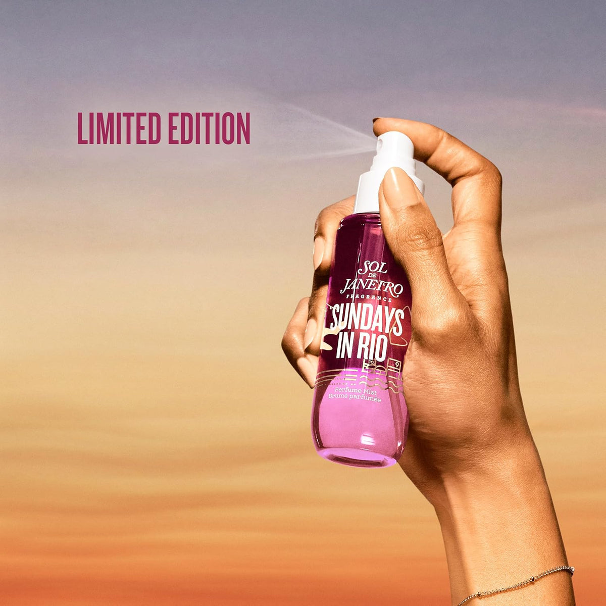Sol de Janeiro Hair & Body Perfume - Texture, Swatch & Consistency | fast dispatch across India from Curat Cart